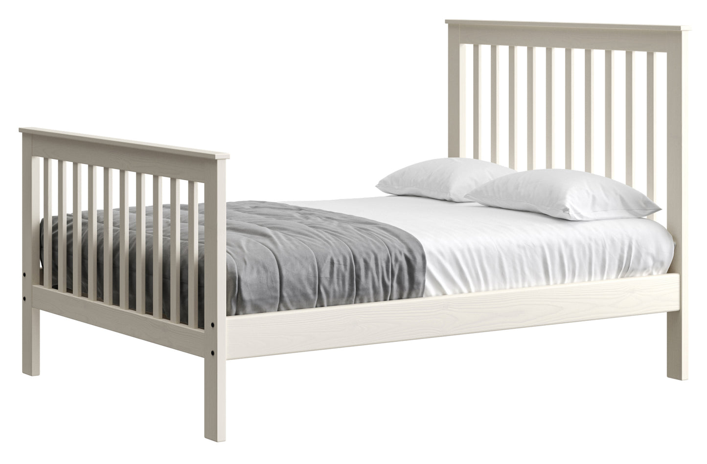 Mission Bed 44" Headboard & 29" Footboard