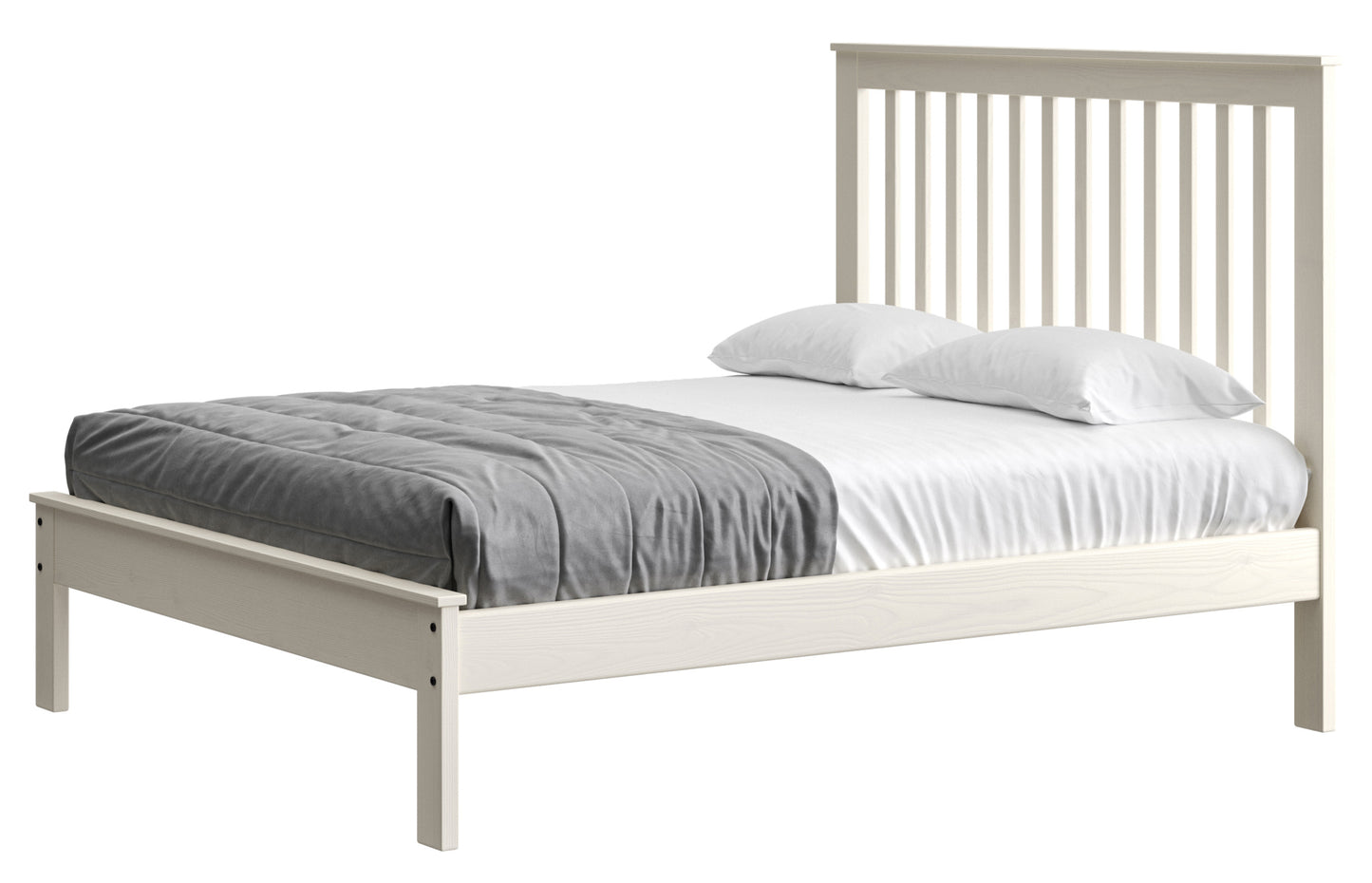 Mission Bed 44" Headboard & 17" Footboard