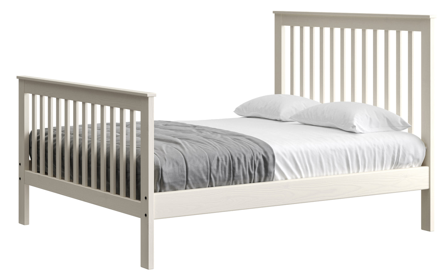 Mission Bed 44" Headboard & 29" Footboard