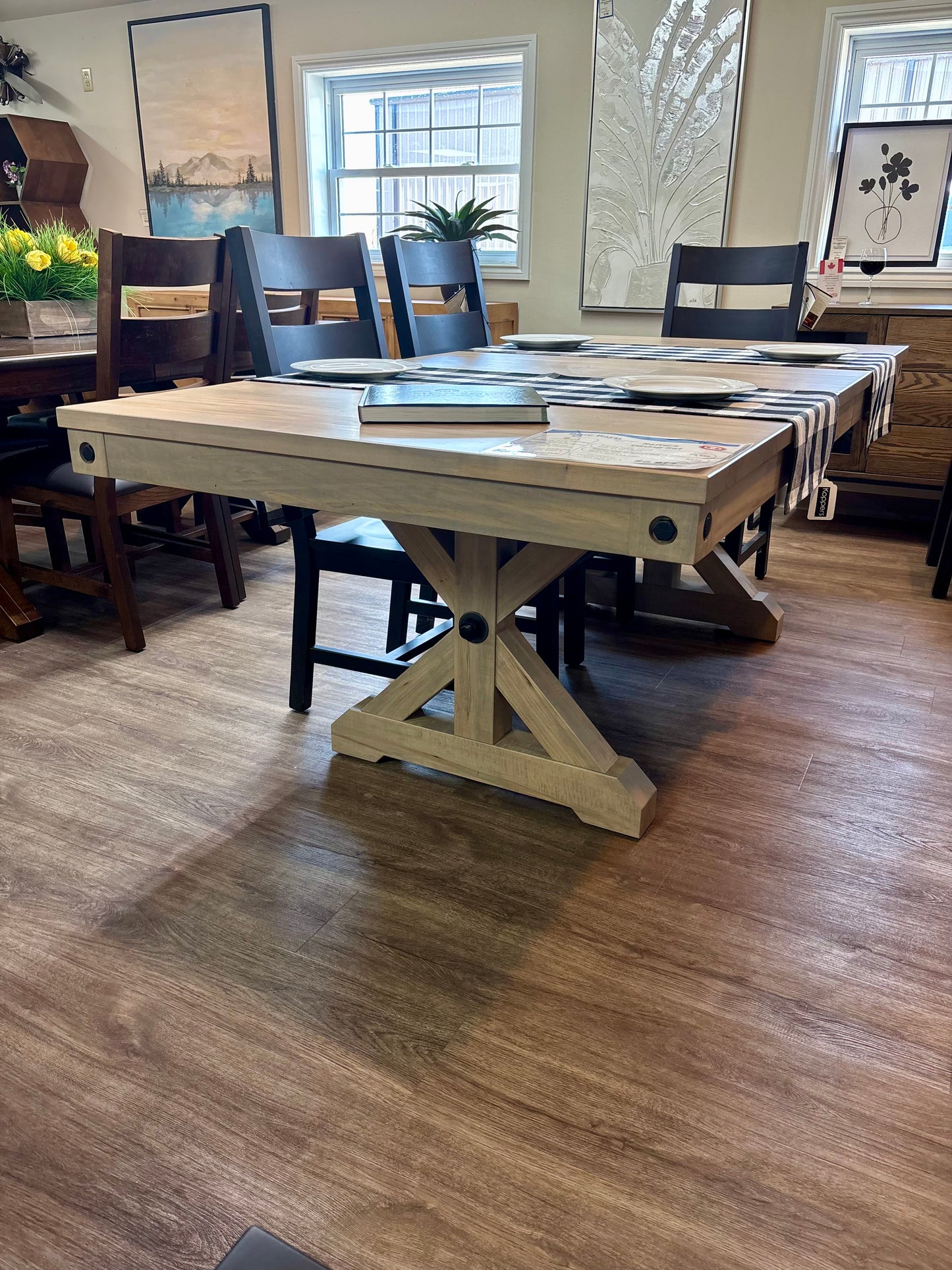 Rafters 7 Piece Dining Set - Canadian Mennonite Made