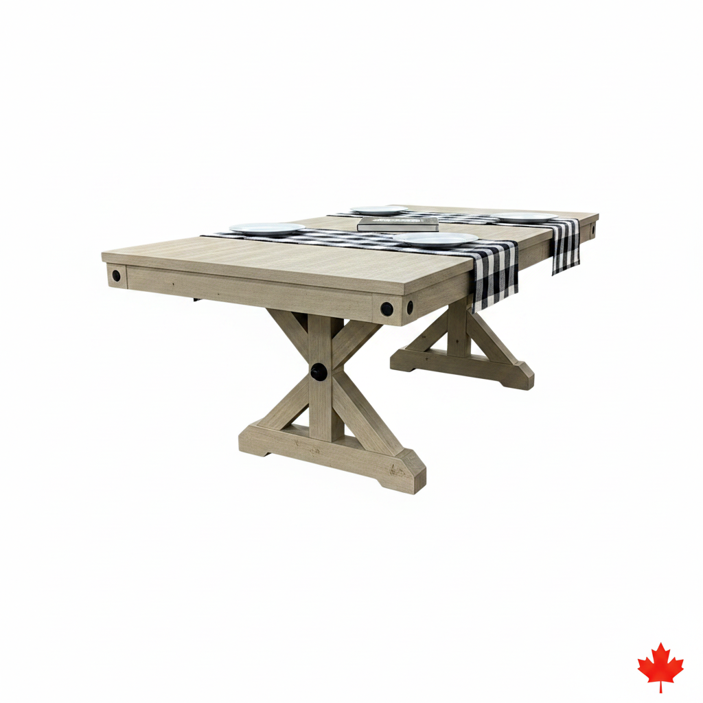 Rafters 7 Piece Dining Set - Canadian Mennonite Made