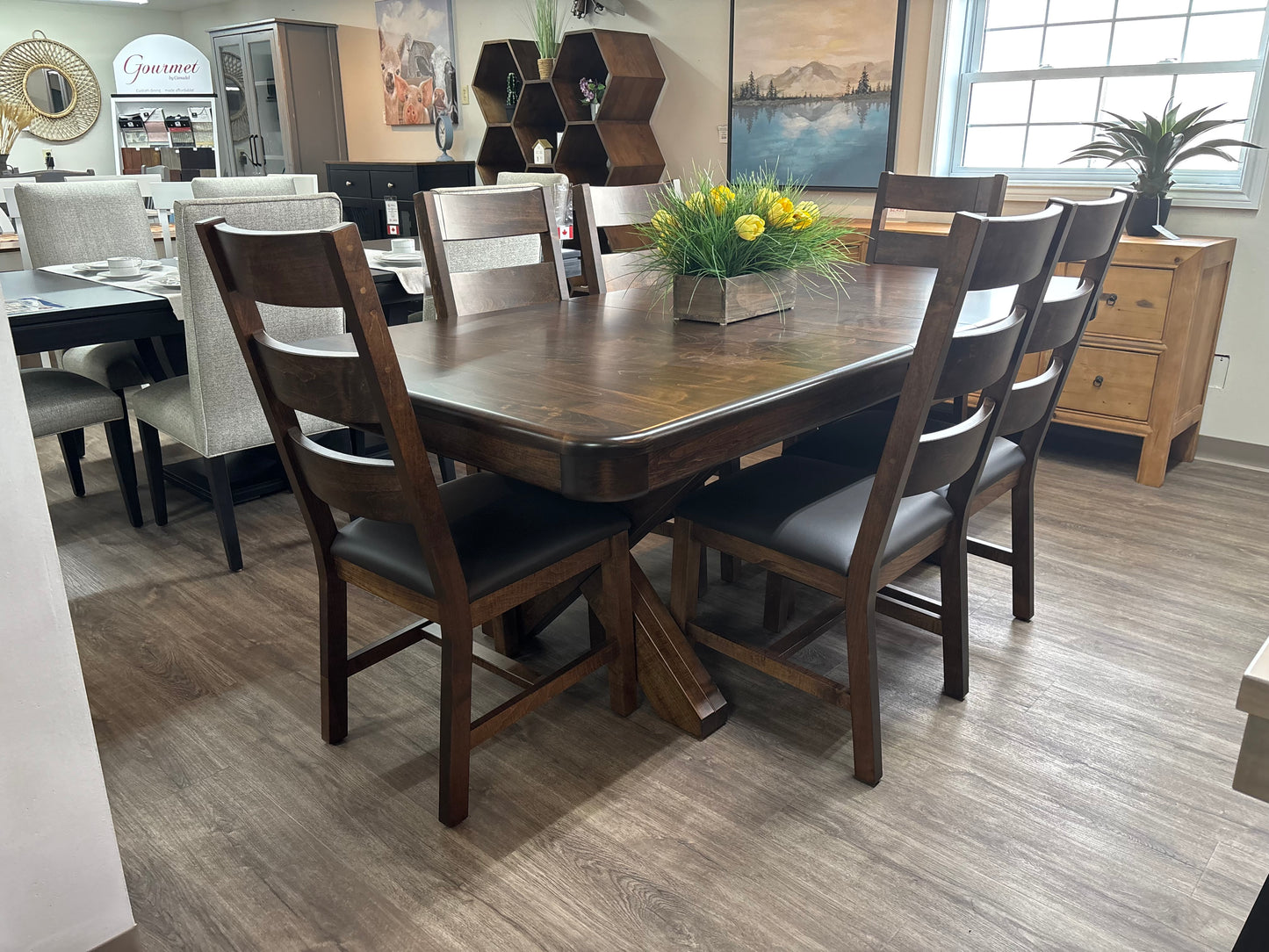 Saratoga 7 Piece Dining Set - Canadian Mennonite Made