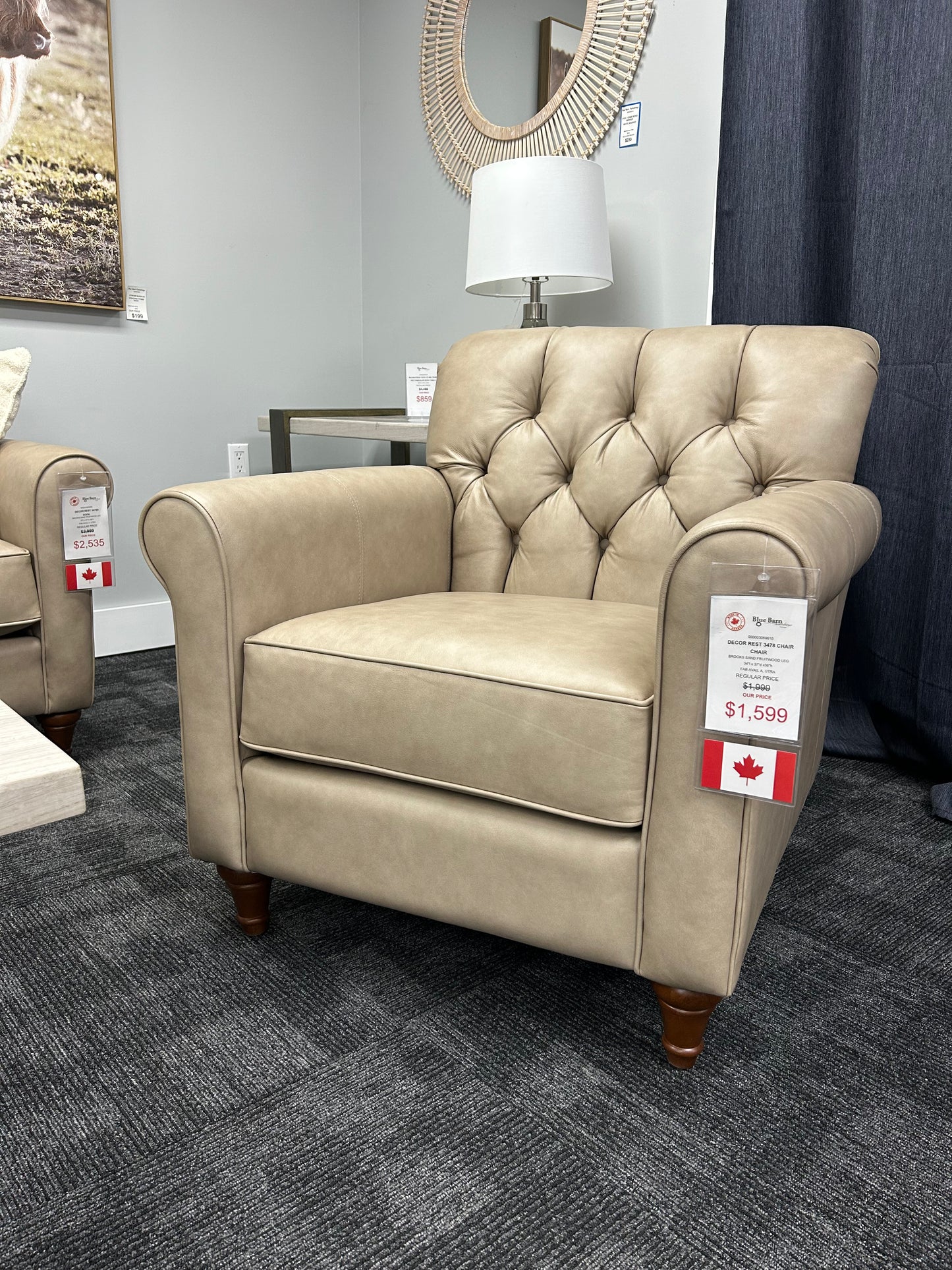 3478 Sofa & Chair
