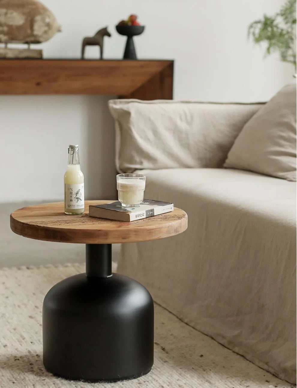 Recycled Pine Mini Coffee Table - FE001