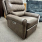 Leather Power Swivel Glider Recliner with Power Headrest & Lumbar Chair – M8508PHL