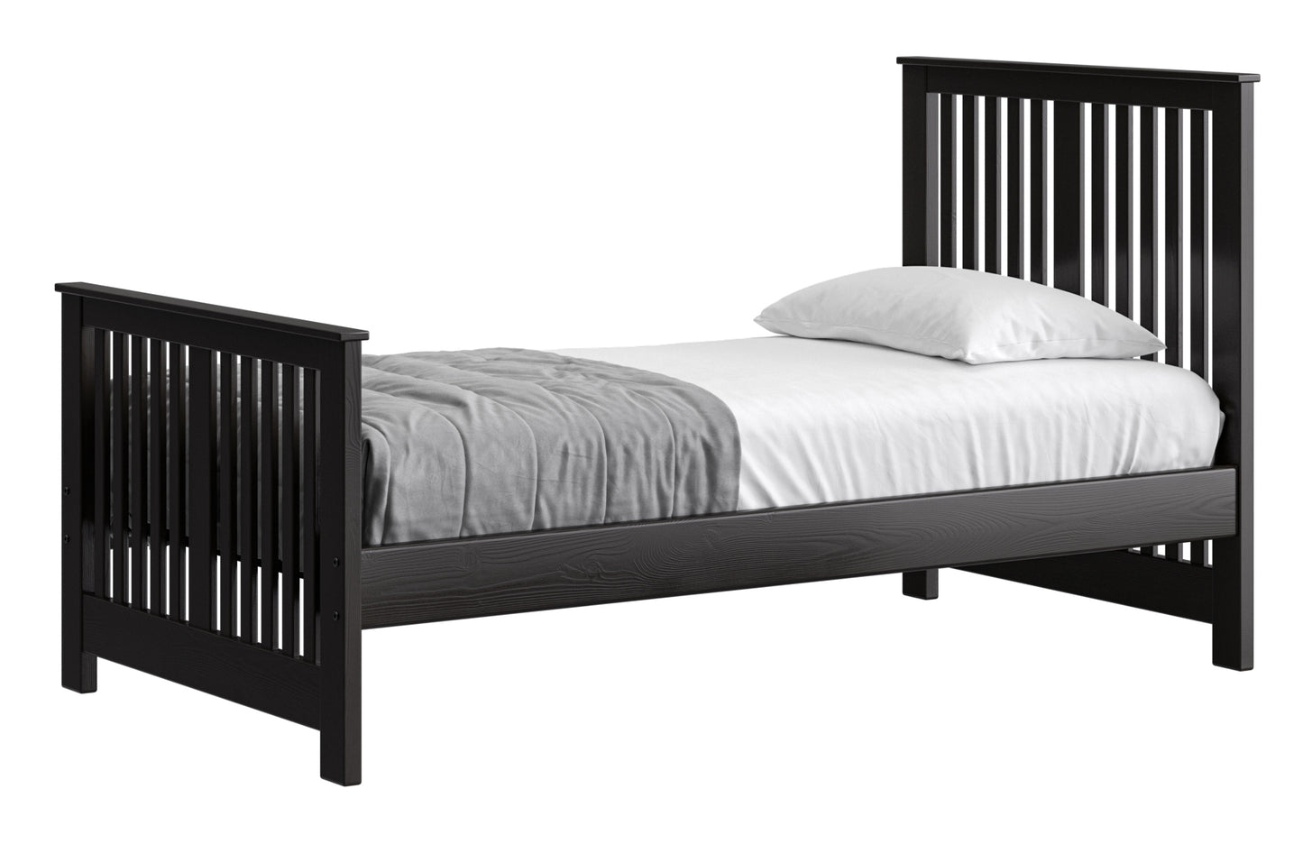 Shaker Bed 44" Headboard & 29"Footboard