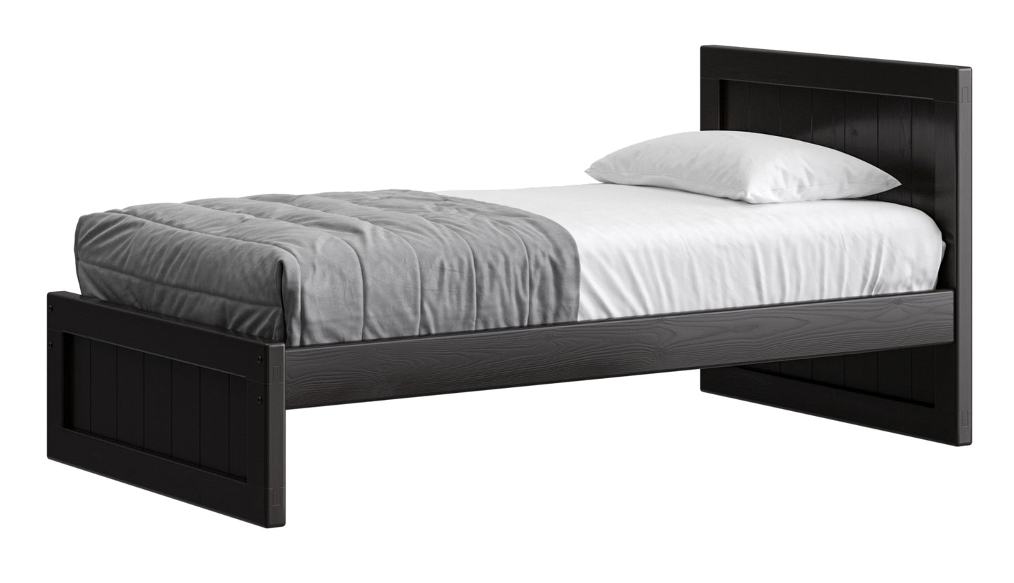 Panel Bed 37"Headboard & 16" Footboard