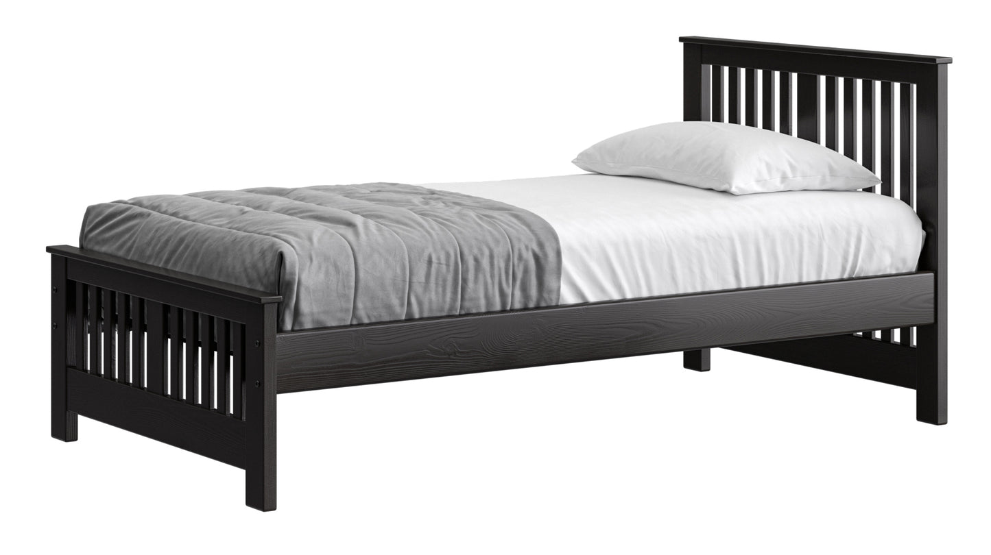 Shaker Bed 36" Headboard & 18"Footboard