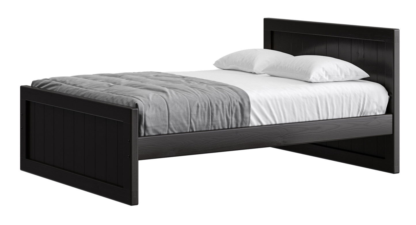 Panel Bed 37" Headboard & 22" Footboard