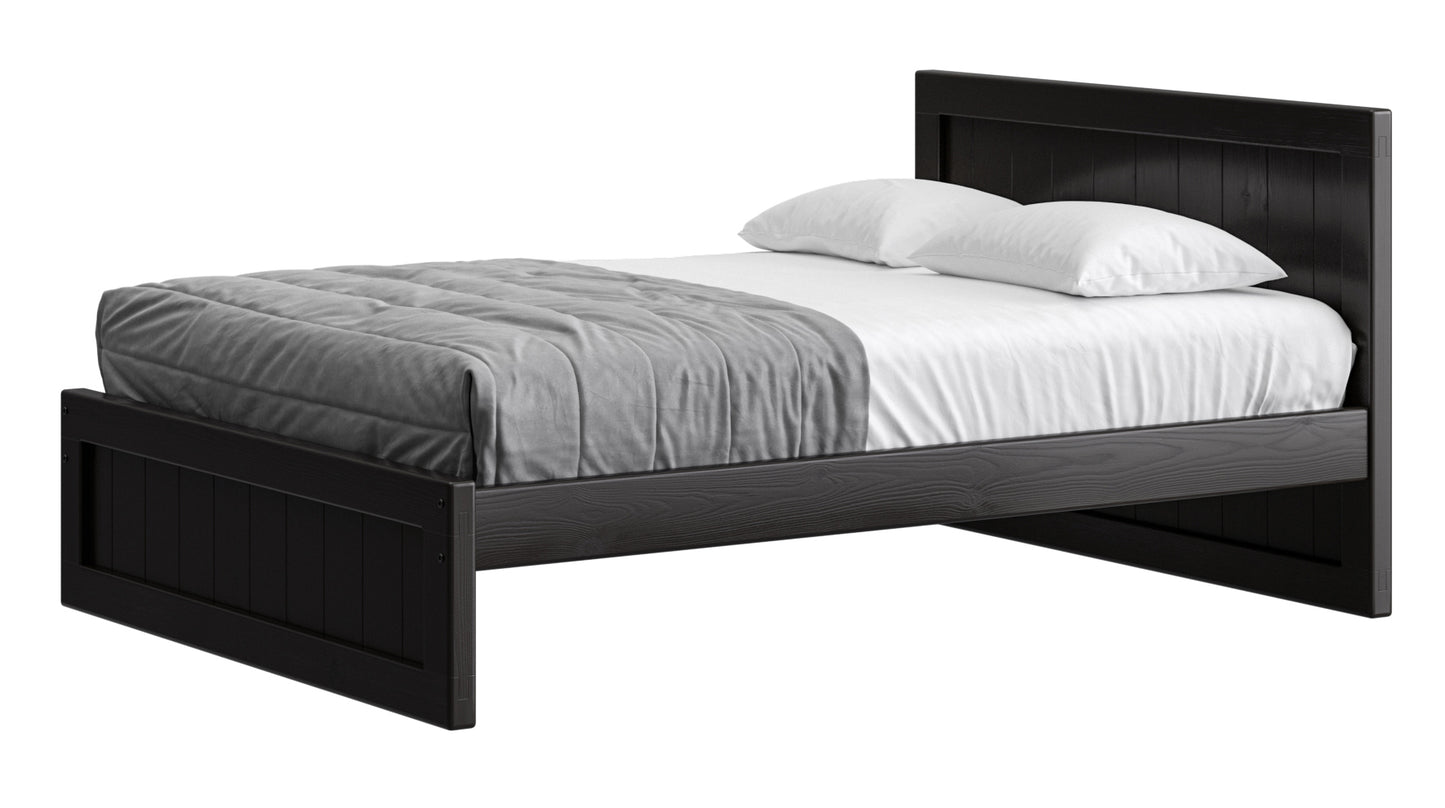 Panel Bed 37"Headboard & 16" Footboard