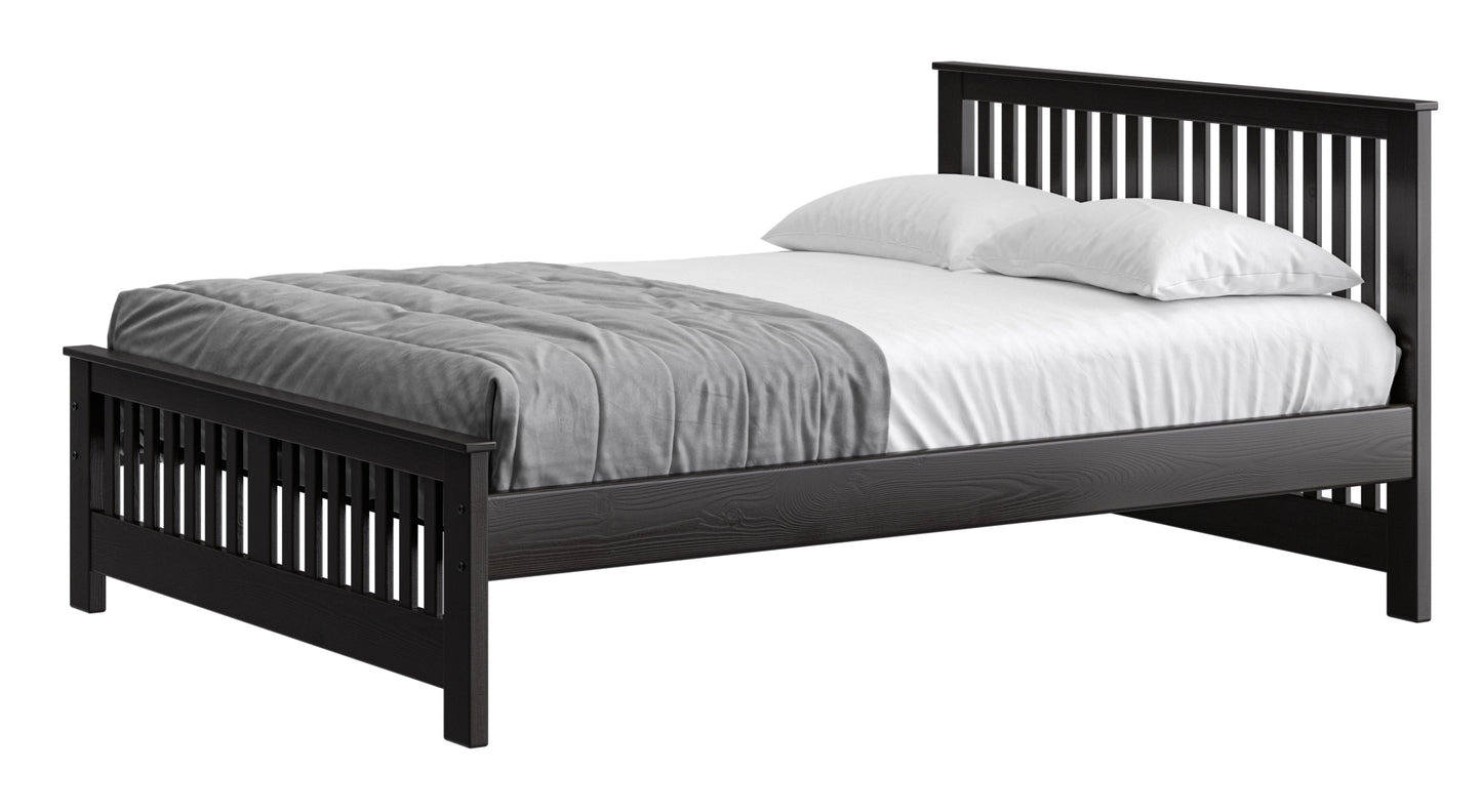 Shaker Bed 36" Headboard & 18"Footboard