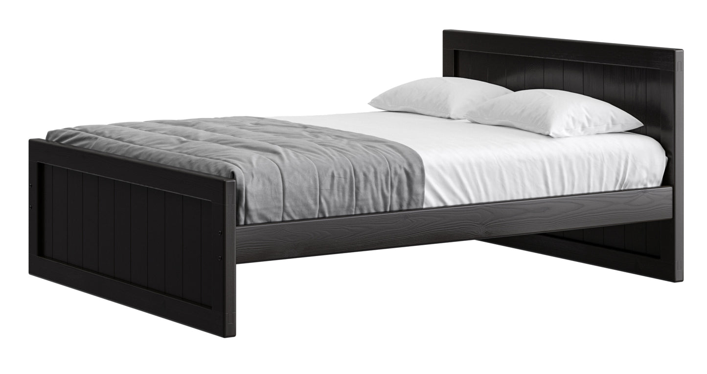 Panel Bed 37" Headboard & 22" Footboard