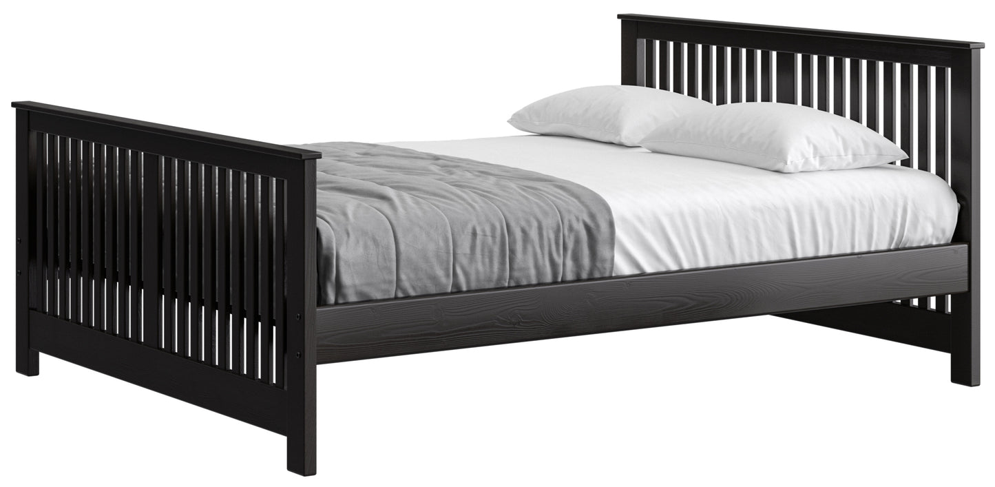 Shaker Bed 36" Headboard & 29"Footboard