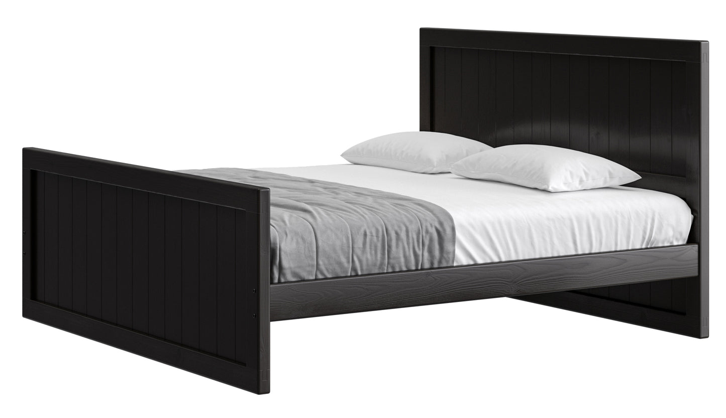 Panel Bed 48"Headboard & 29" Footboard