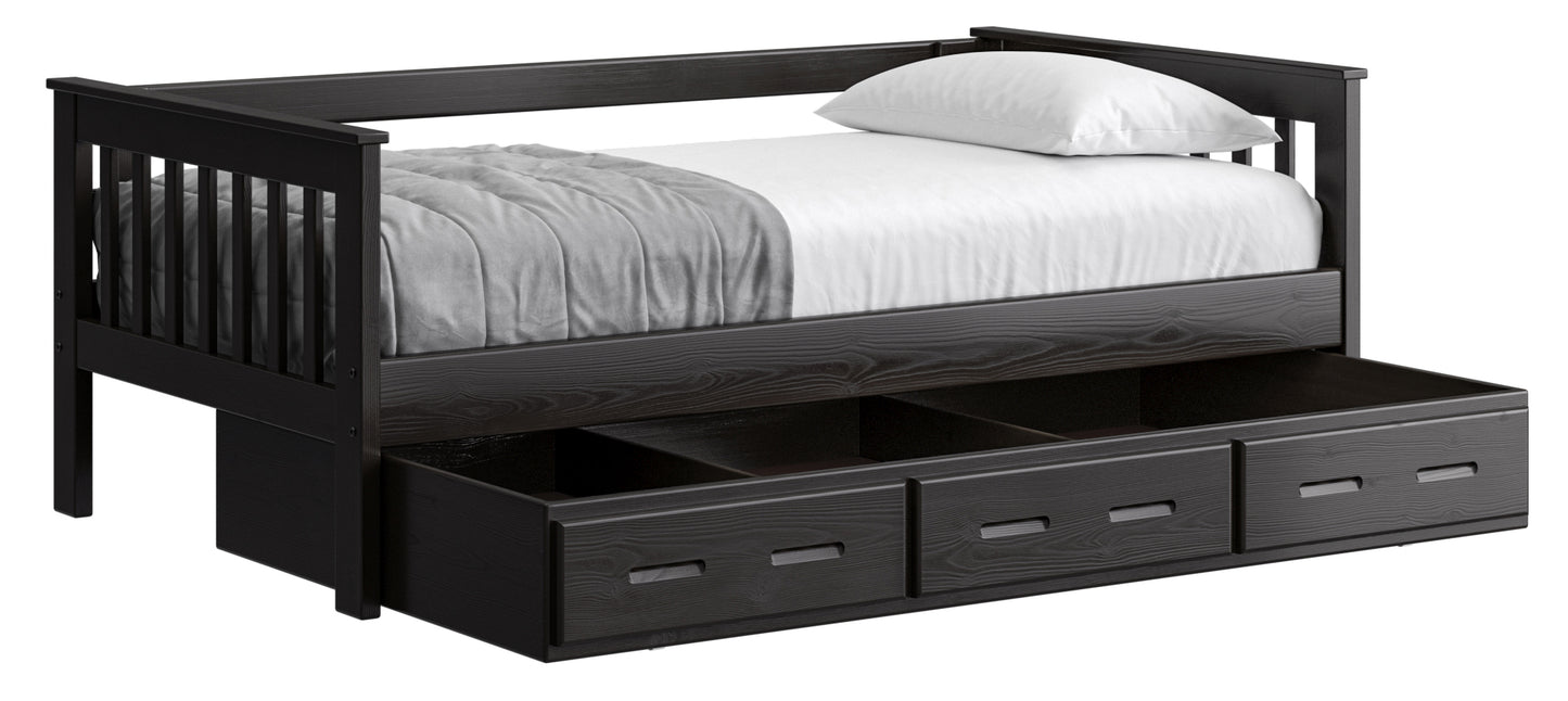 Mission Day Bed Twin W/ Drawers or Trundle