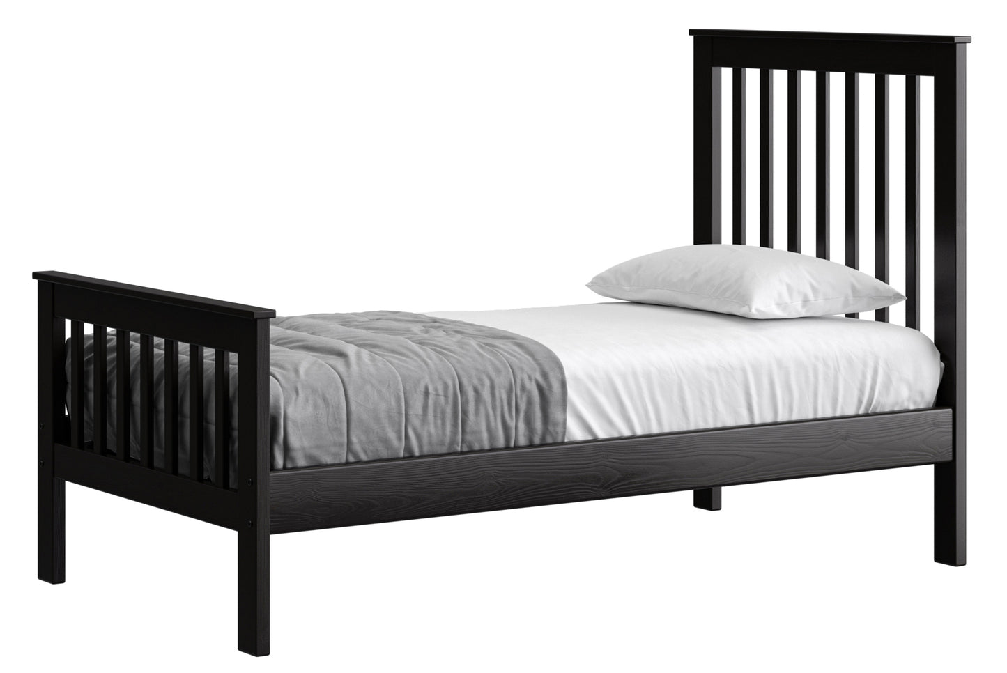 Mission Bed 44" Headboard & 29" Footboard