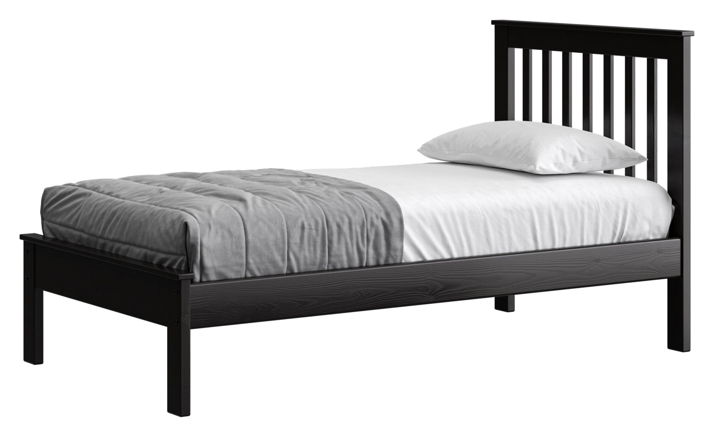 Mission Bed 36" Headboard & 17" Footboard