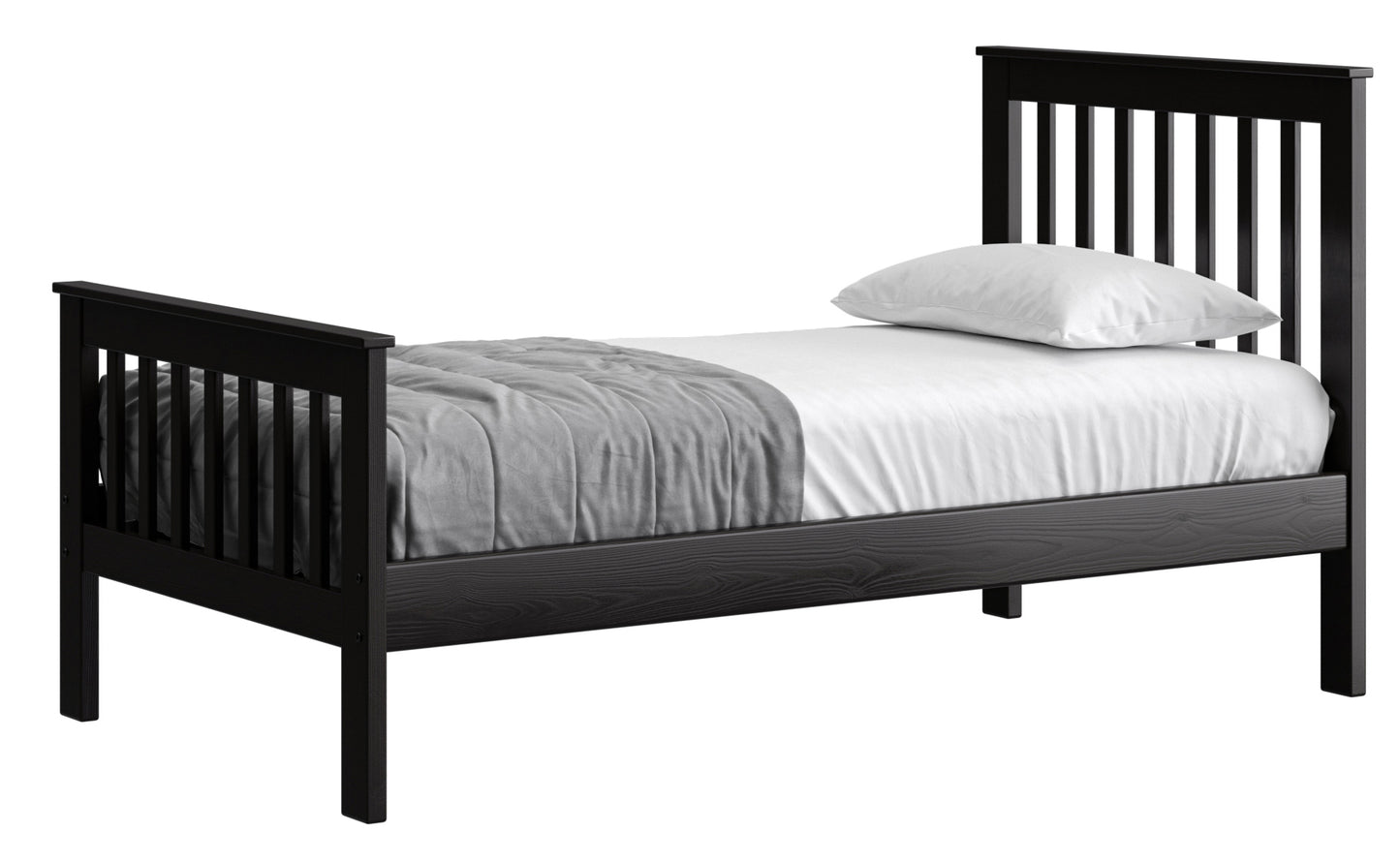 Mission Bed 36" Headboard & 29" Footboard