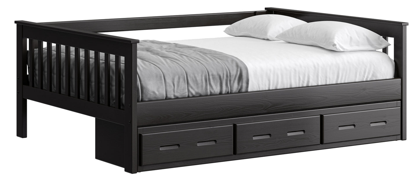 Mission Day Bed Twin W/ Drawers or Trundle