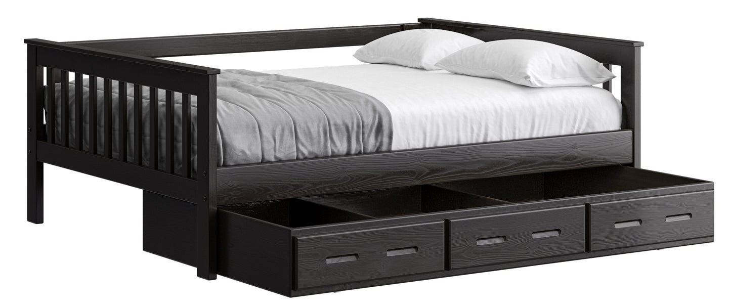 Mission Day Bed Twin W/ Drawers or Trundle