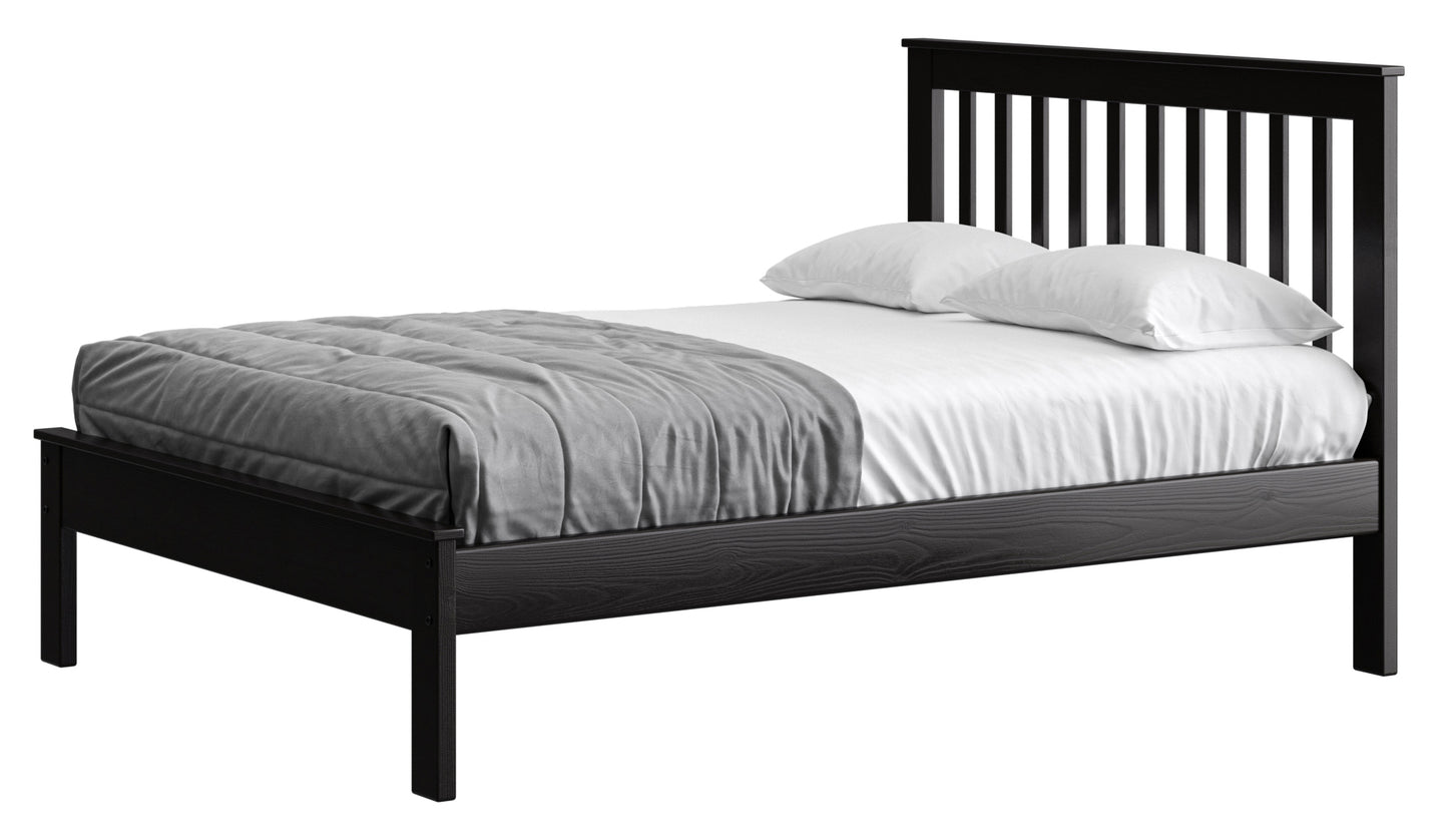 Mission Bed 36" Headboard & 17" Footboard