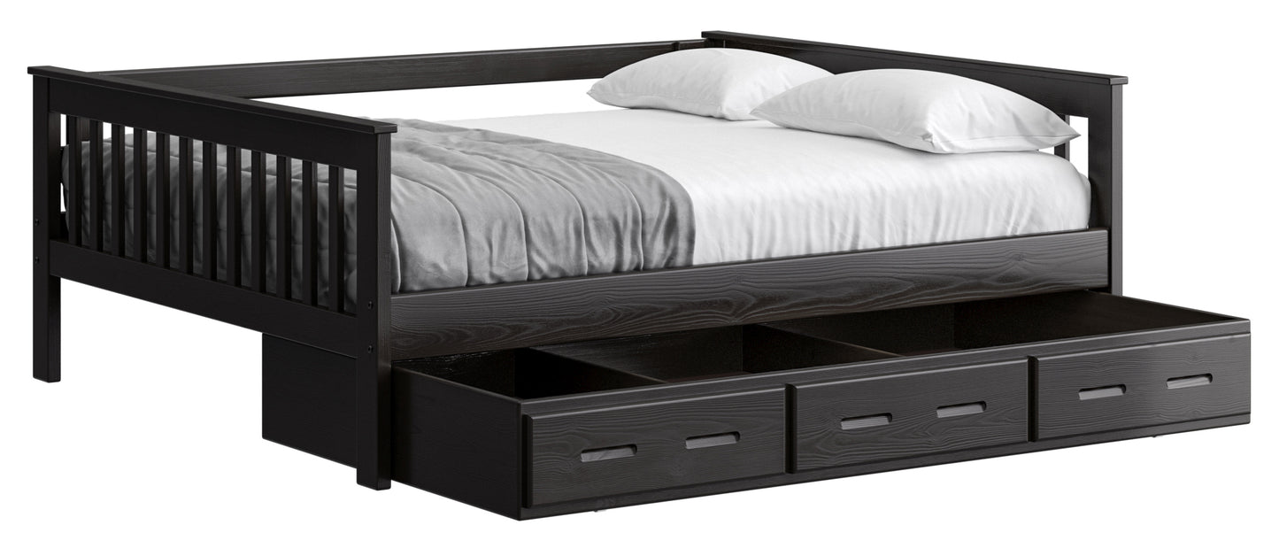 Mission Day Bed Twin W/ Drawers or Trundle