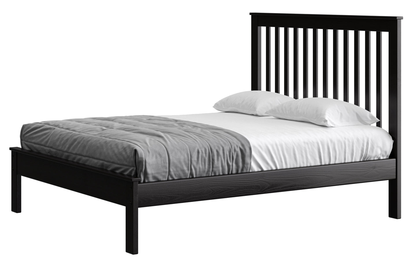 Mission Bed 44" Headboard & 17" Footboard