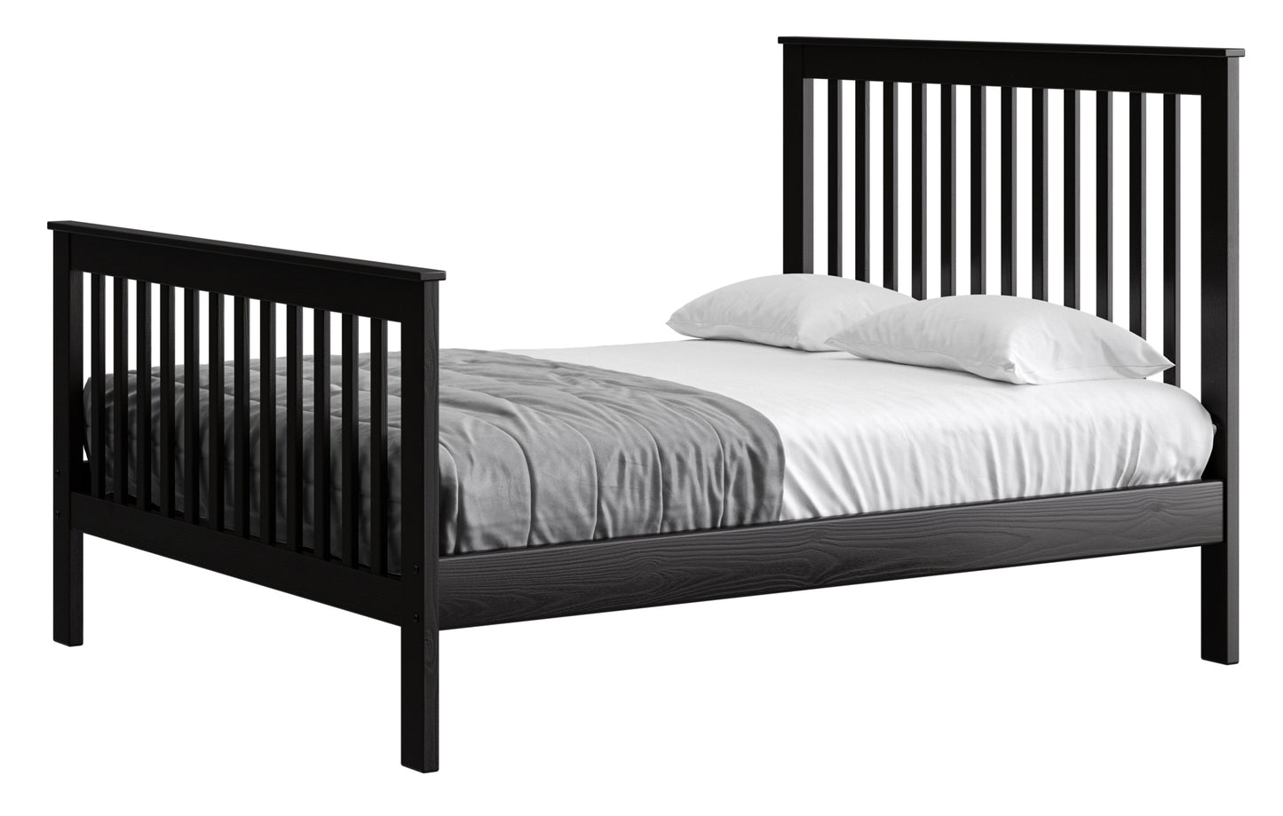 Mission Bed 44" Headboard & 29" Footboard