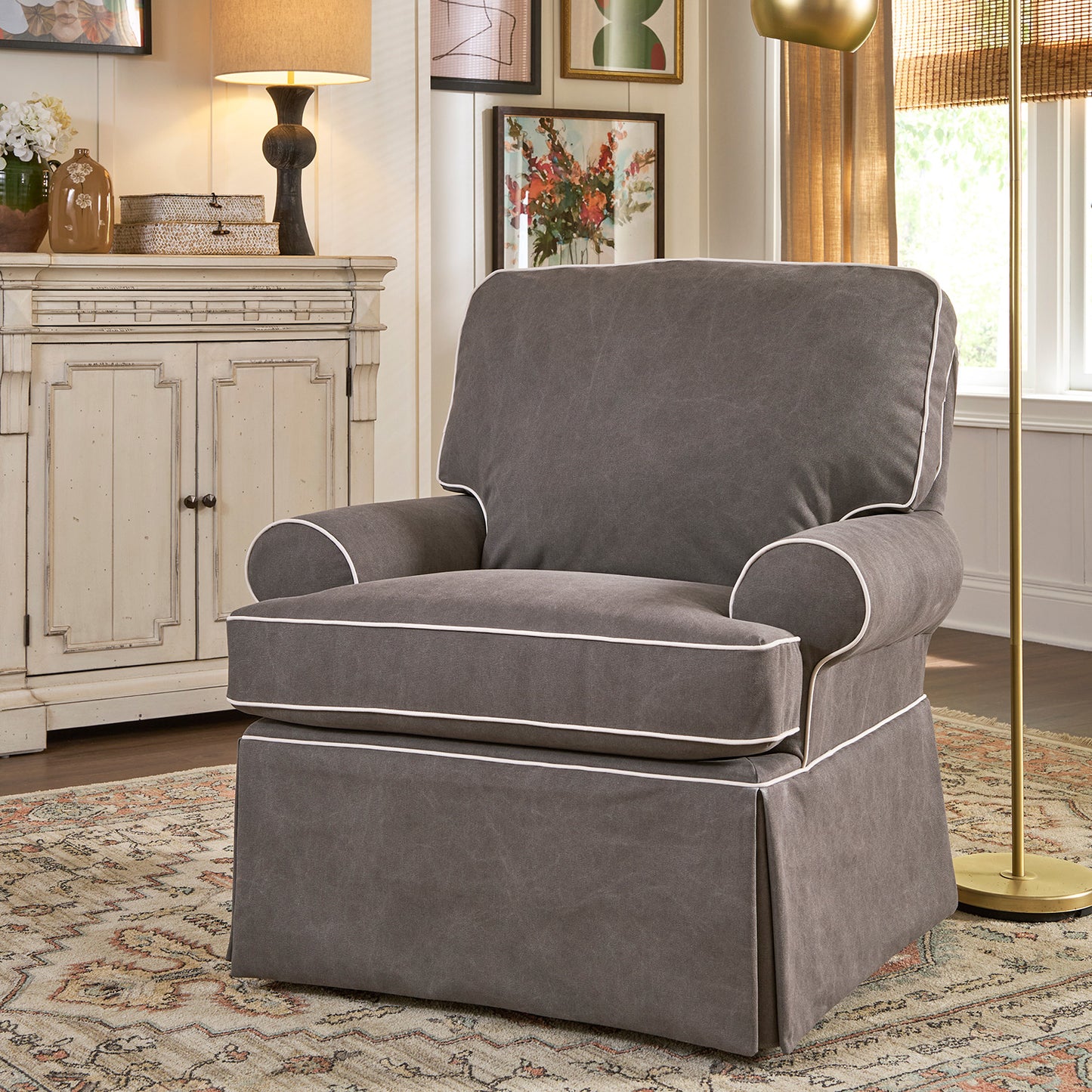 Marilyn Swivel Glider - Erin & Ben Collection