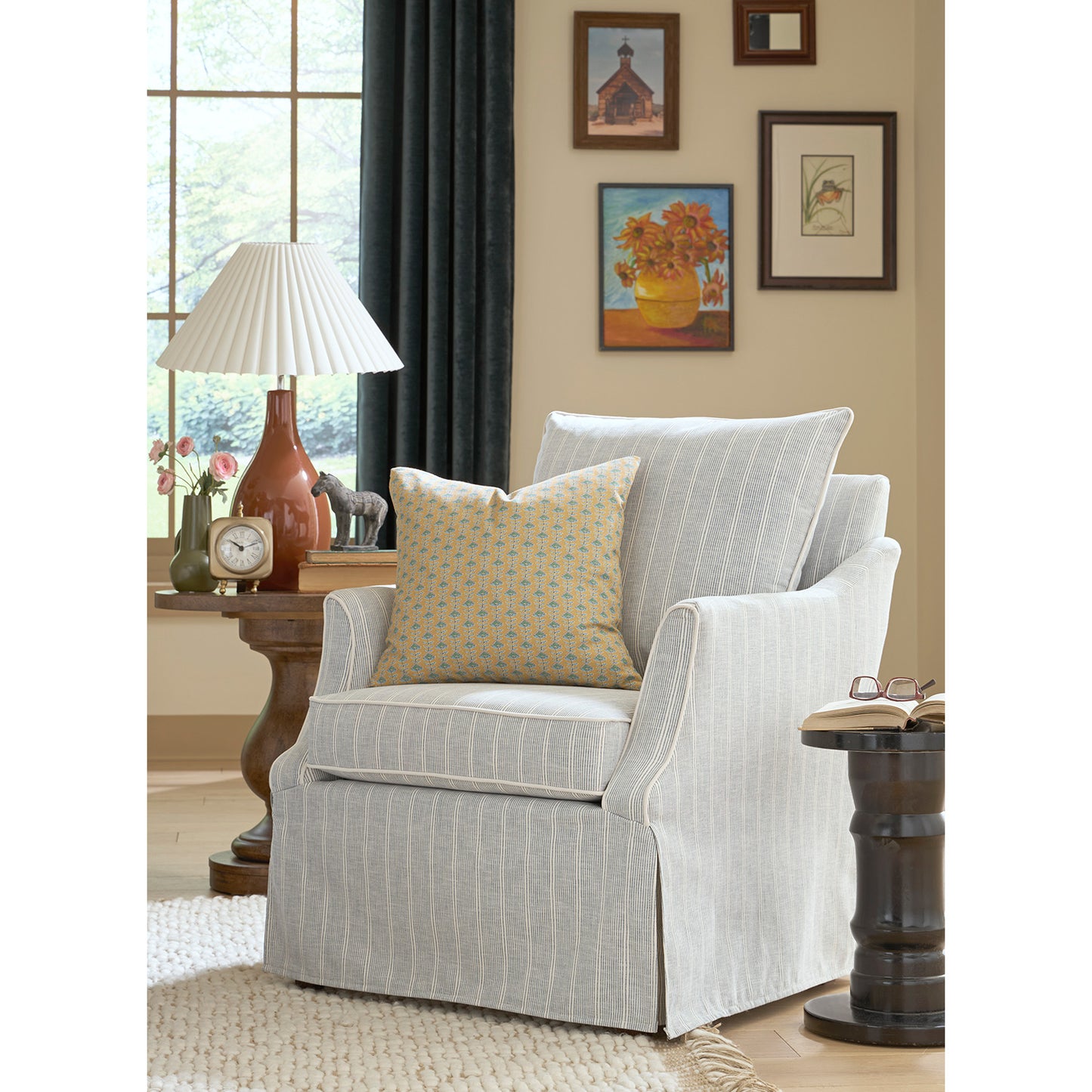 Annie Stationary Chair - Ben & Erin Collection