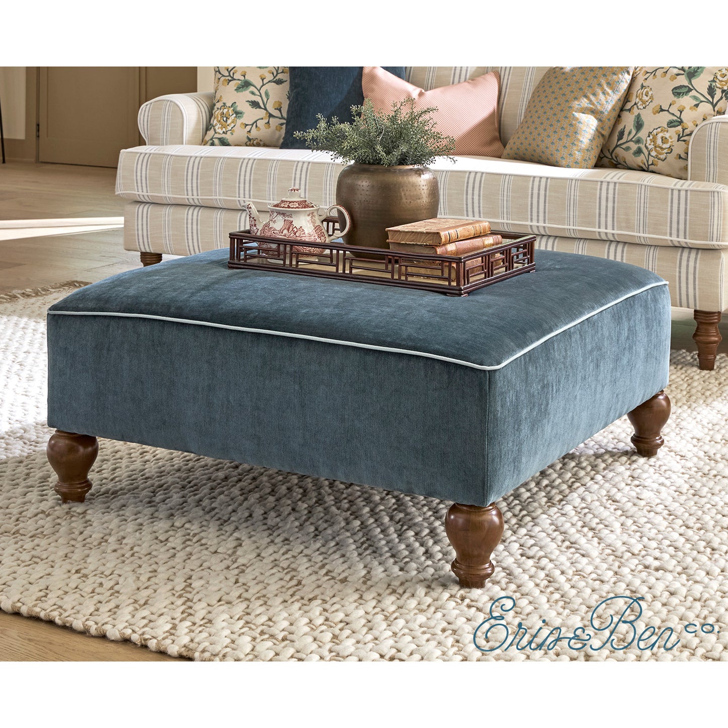 Renelle Ottoman - Erin & Ben Collection