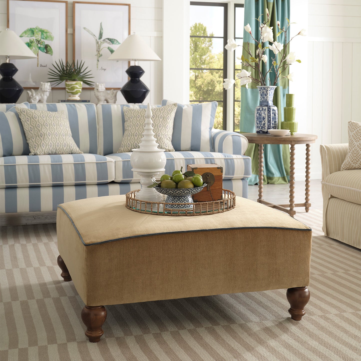 Renelle Ottoman - Erin & Ben Collection