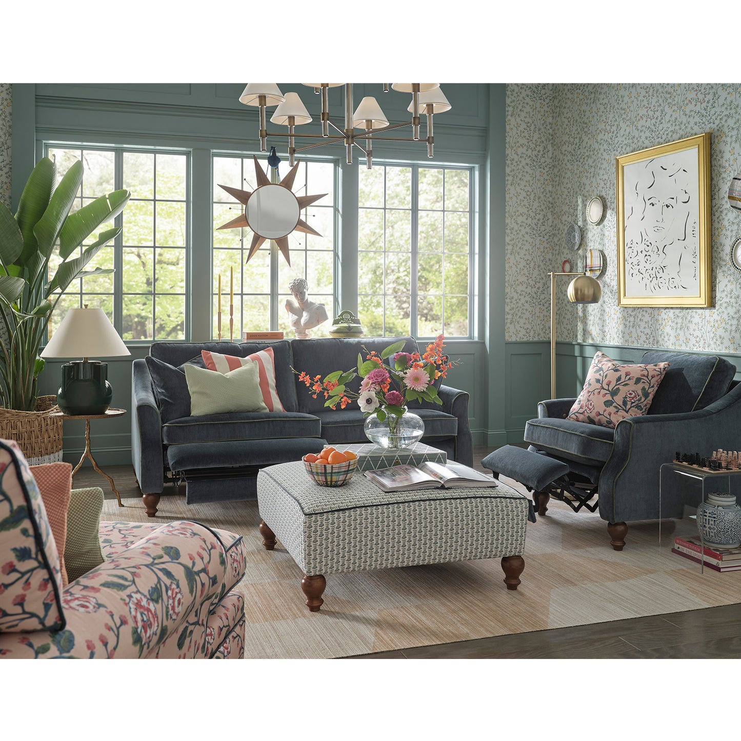 Adeline Incliner Chair - Erin & Ben Collection