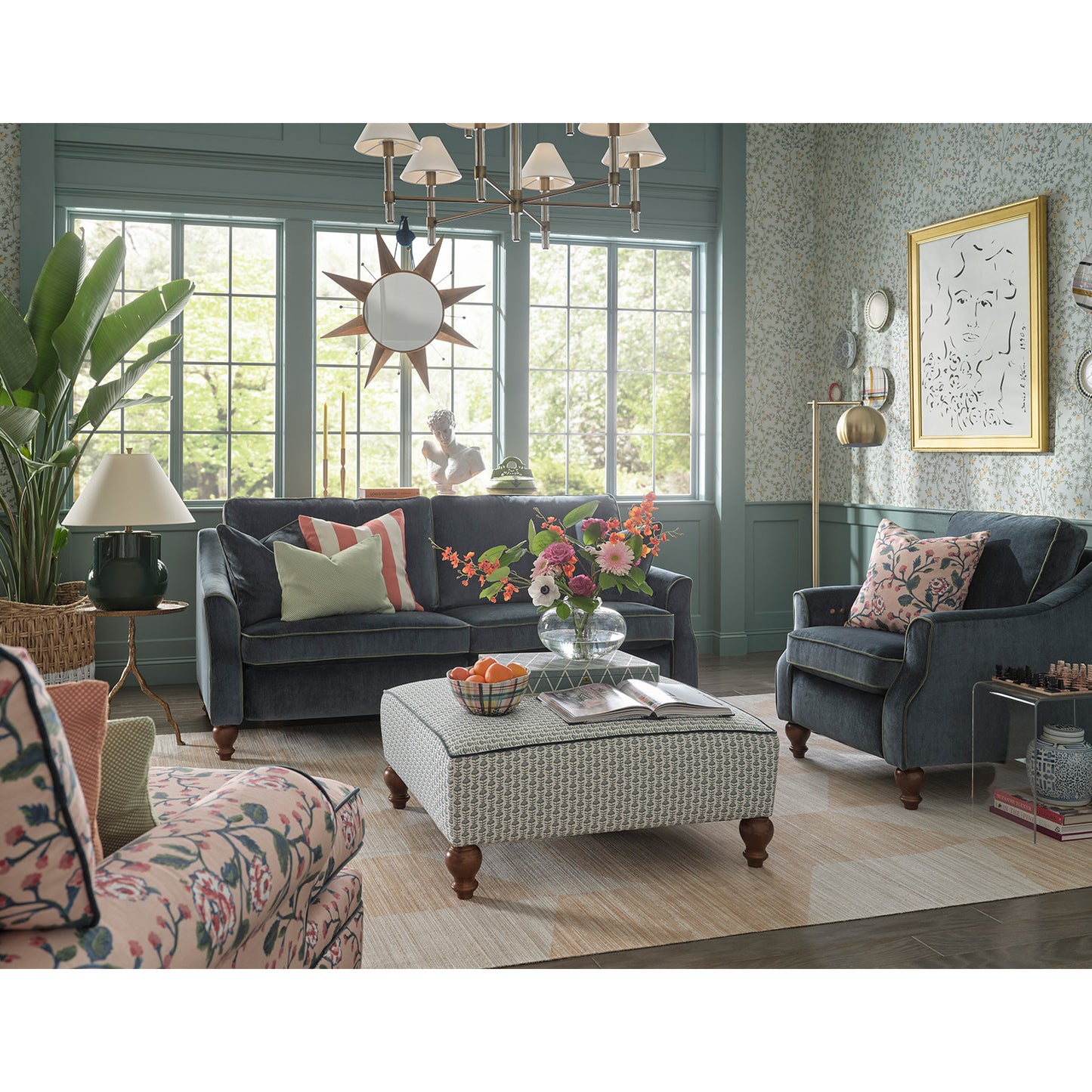 Adeline Incliner Sofa - Erin & Ben Collection