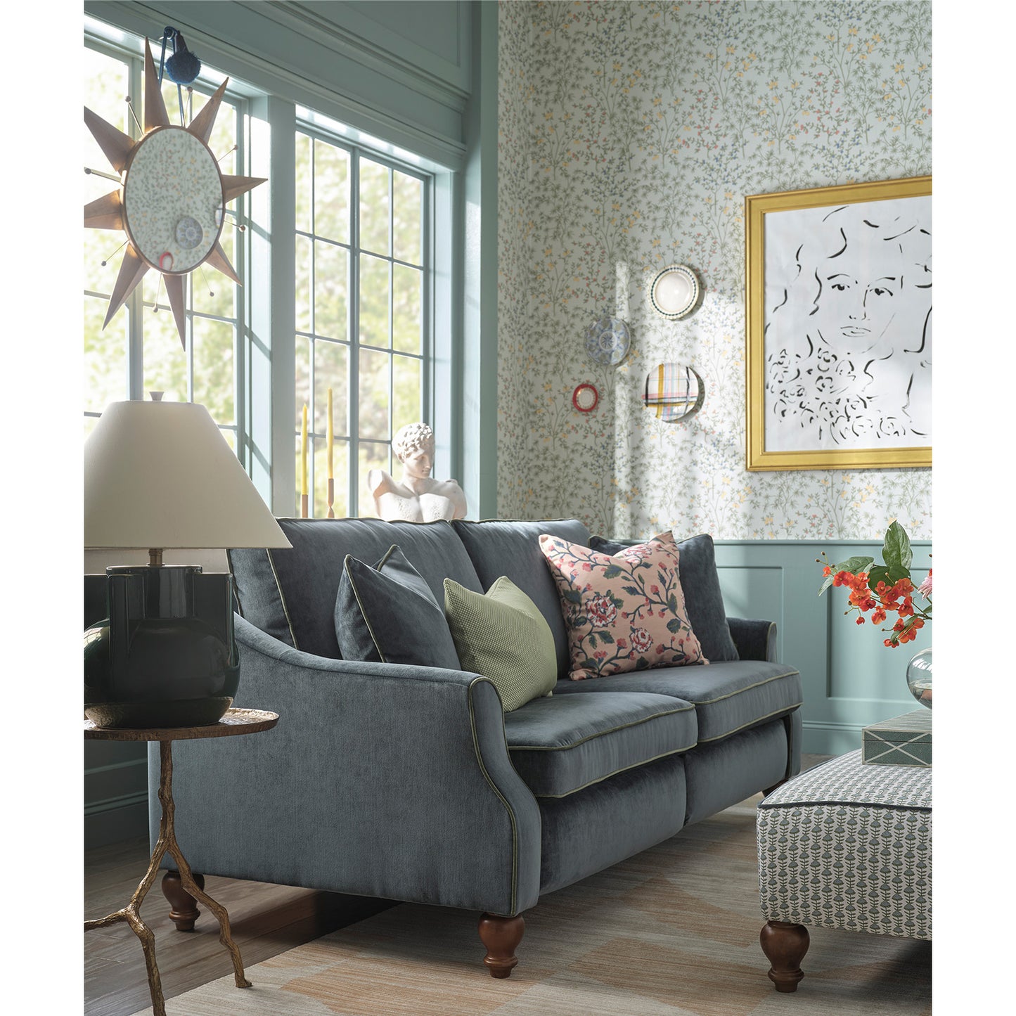Adeline Incliner Sofa - Erin & Ben Collection