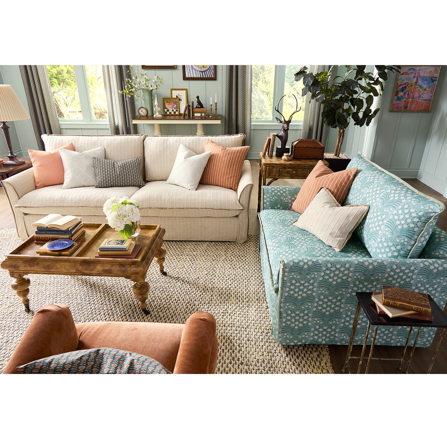 Oxford Stationary Sofa - Erin & Ben Collection