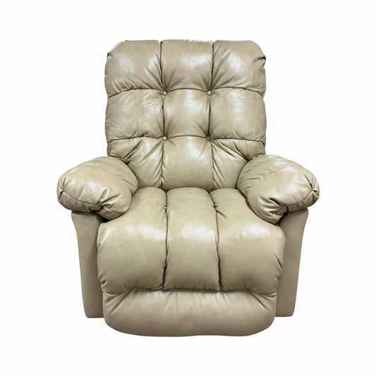 9MZ84-1LU - Brosmer Leather Power Recliner w/Tilt Headrest