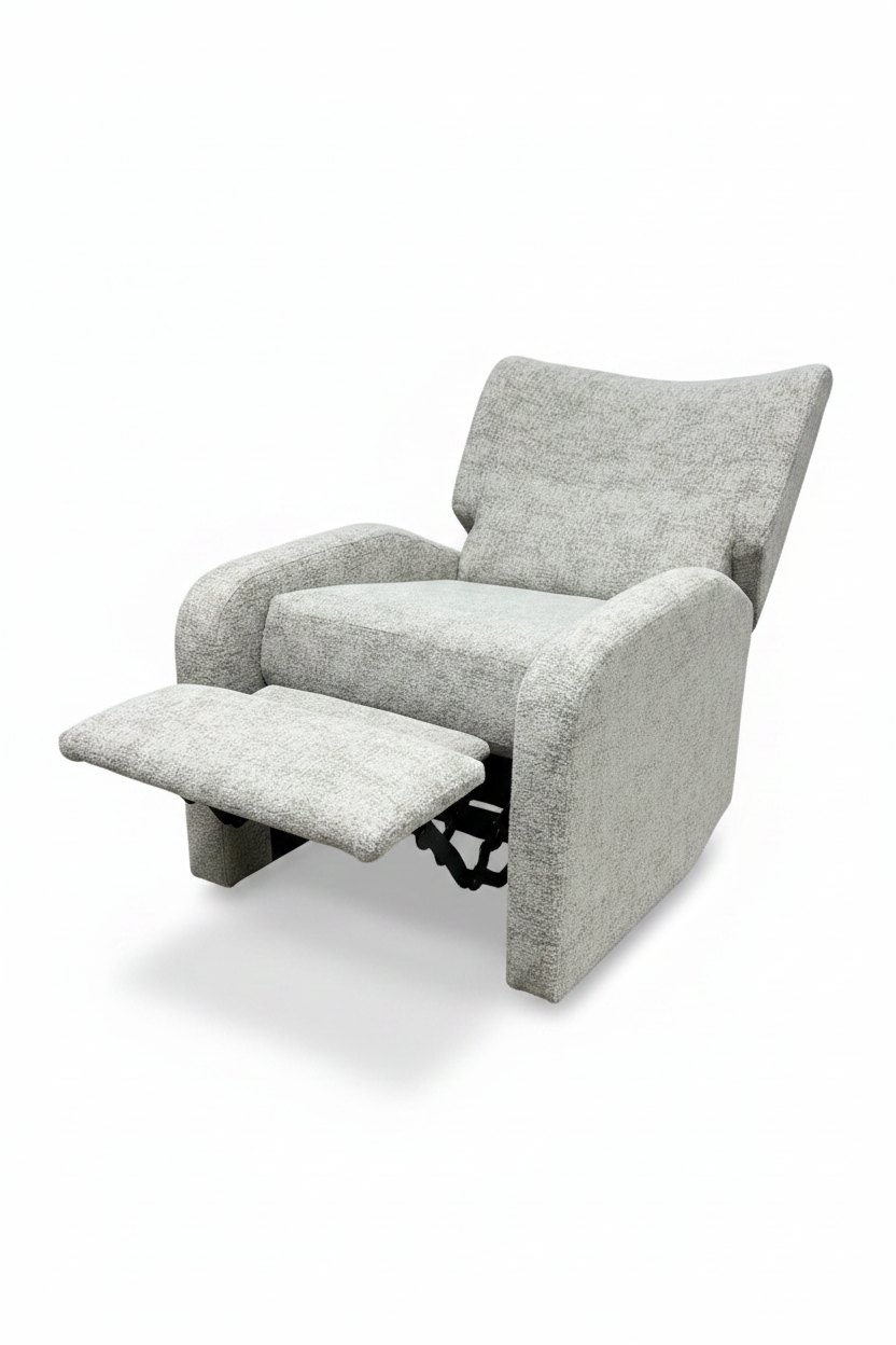 0L58 - Athen Barrel Swivel Recliner
