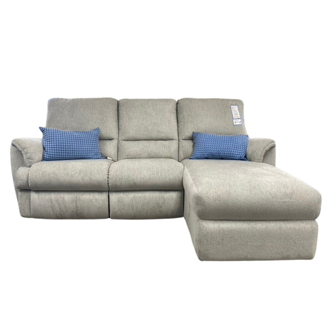 2088-100/400/210 - 3 Seater Manual Recliner 3 Piece Sectional