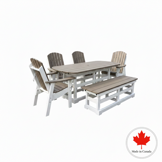 DT6/DC - 6 Piece Set 6' Table