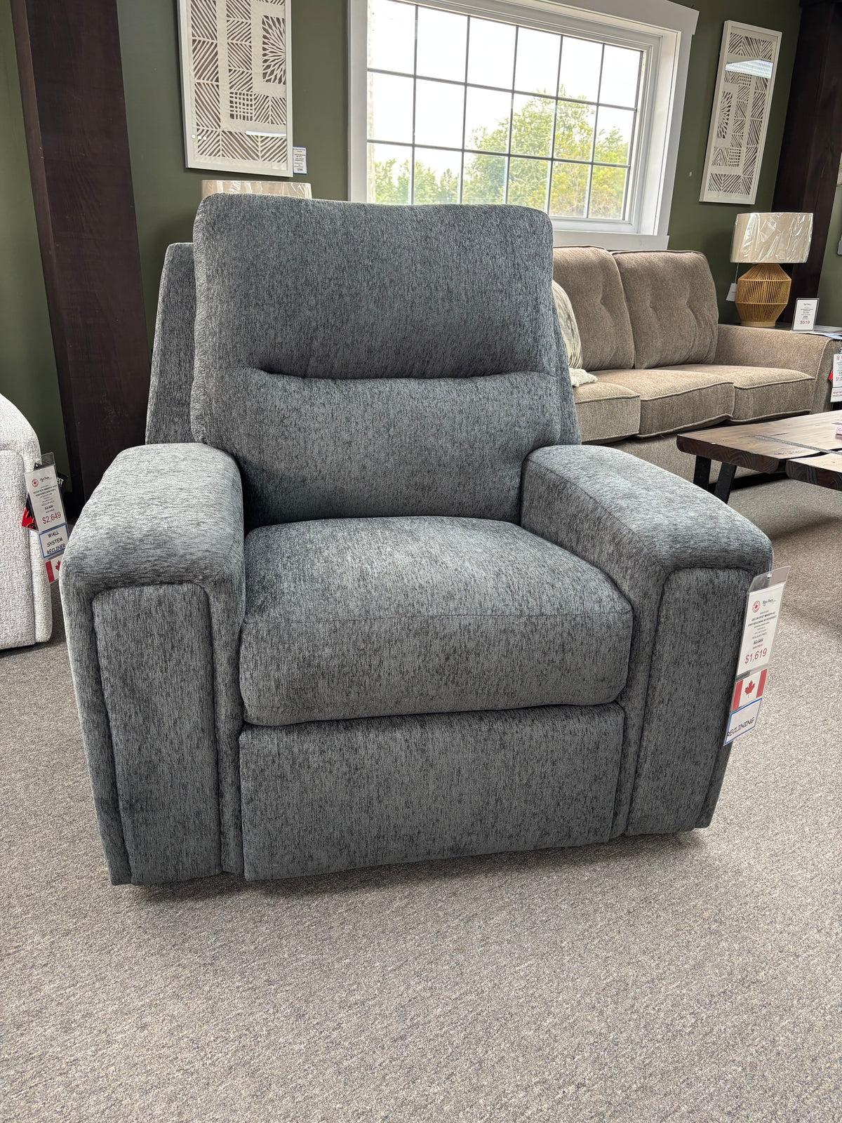 M8500PH-03 Power Reclining Chair w/ Headrest