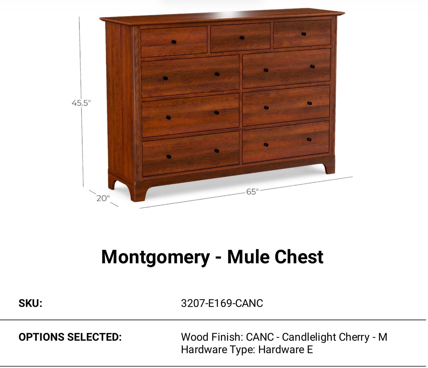 Montgomery Mule Chest