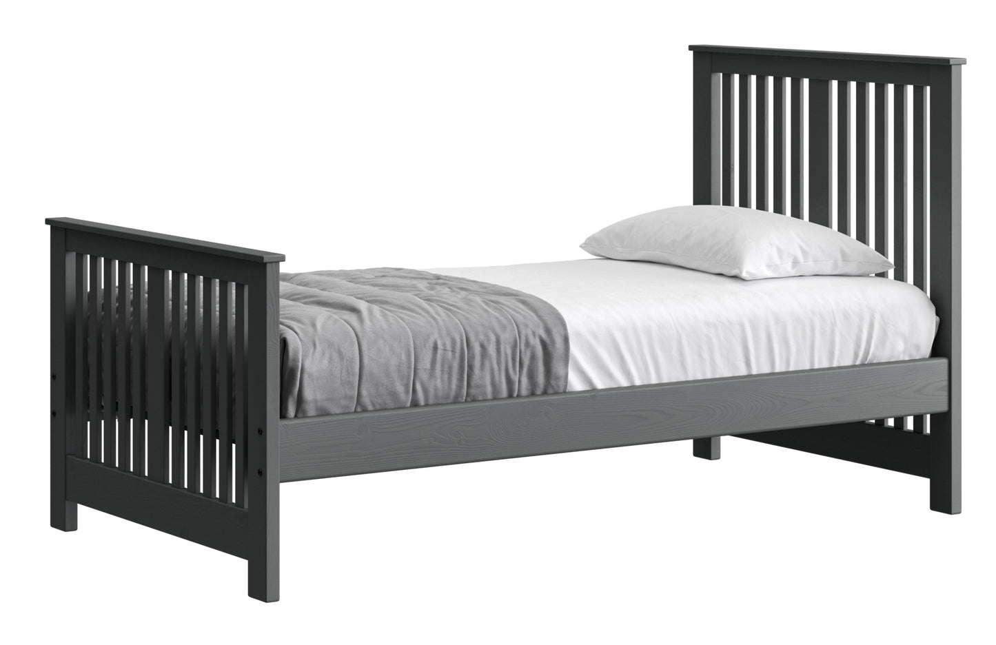 Shaker Bed 44" Headboard & 29"Footboard