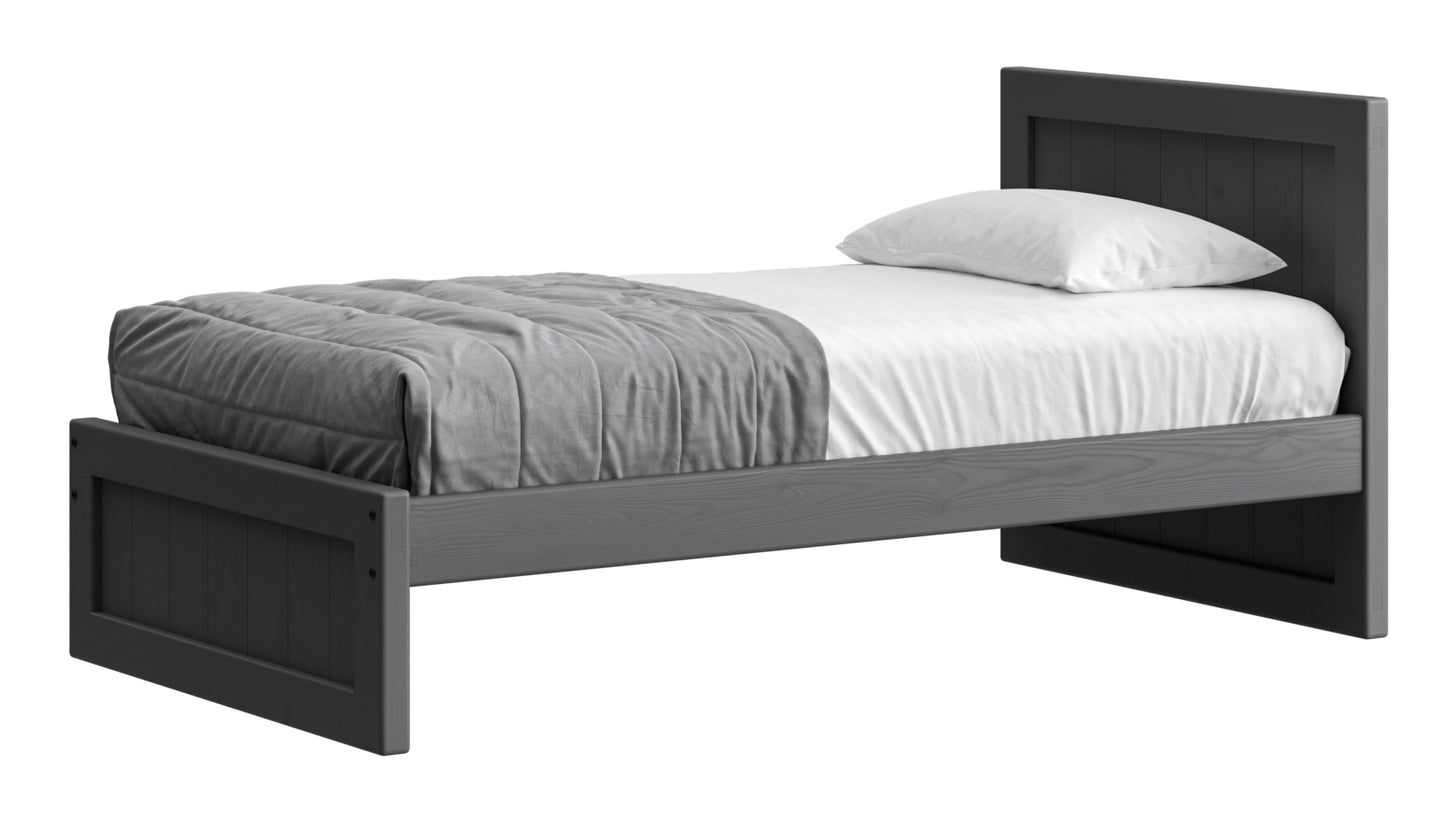 Panel Bed 37"Headboard & 16" Footboard