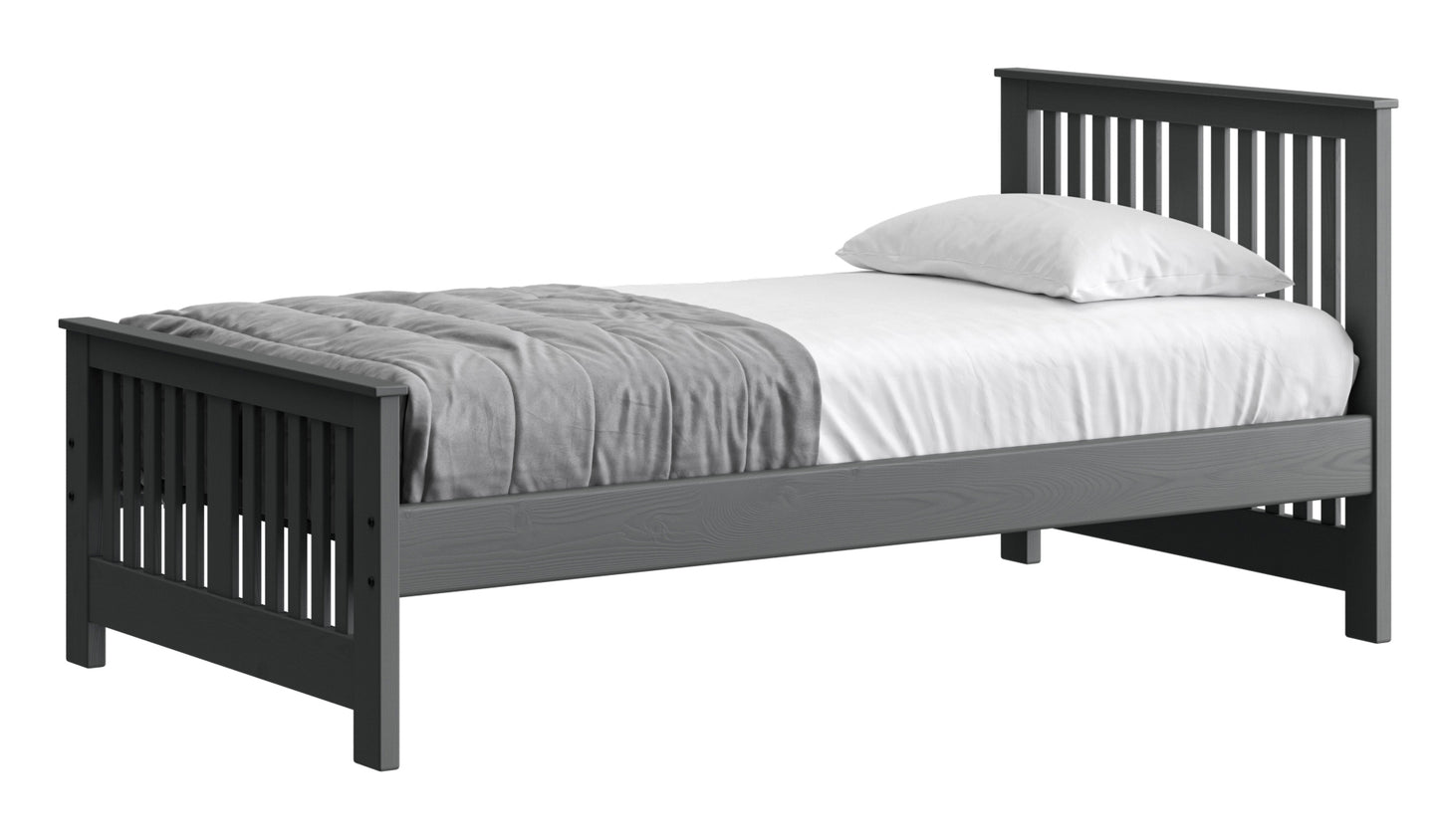 Shaker Bed 36" Headboard & 22"Footboard