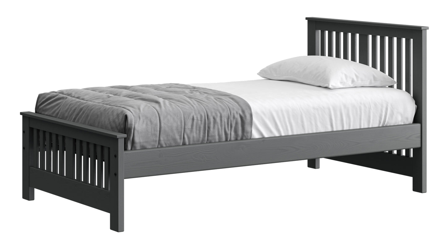 Shaker Bed 36" Headboard & 18"Footboard