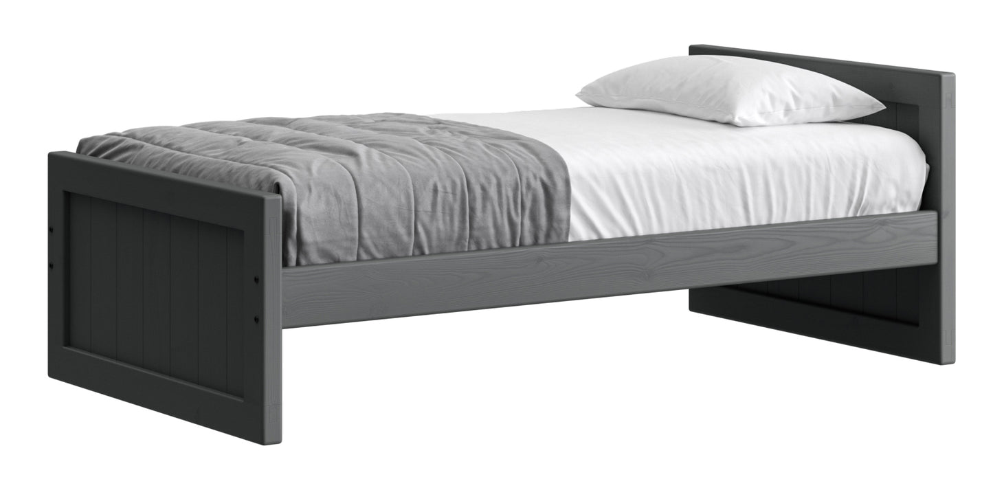 Panel Bed 29"Headboard & 22" Footboard