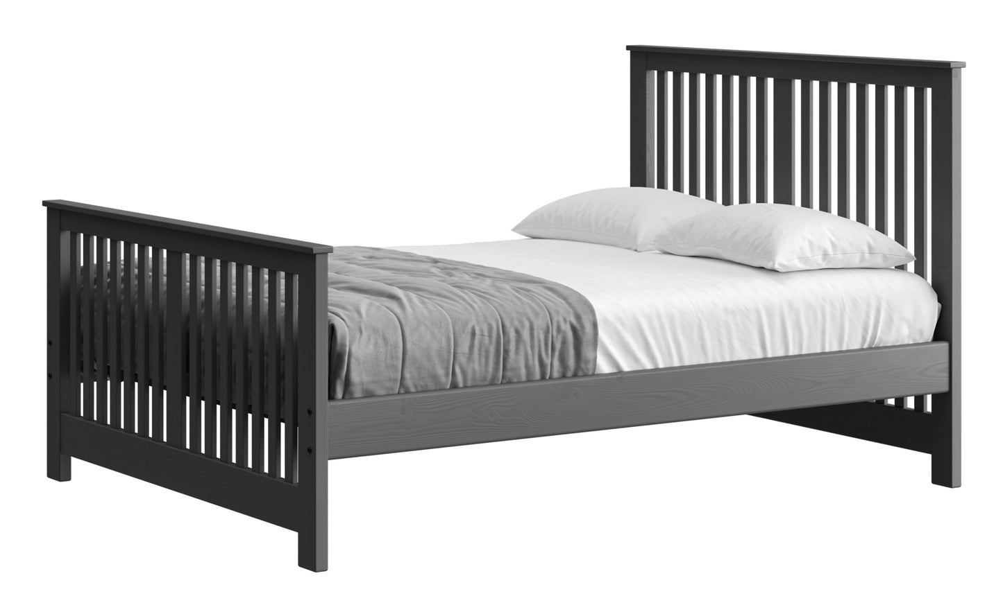 Shaker Bed 44" Headboard & 29"Footboard