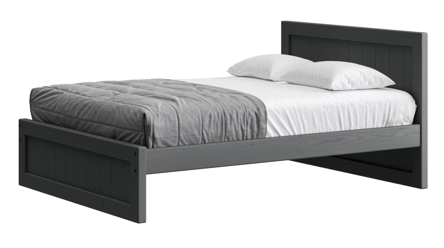 Panel Bed 37"Headboard & 16" Footboard