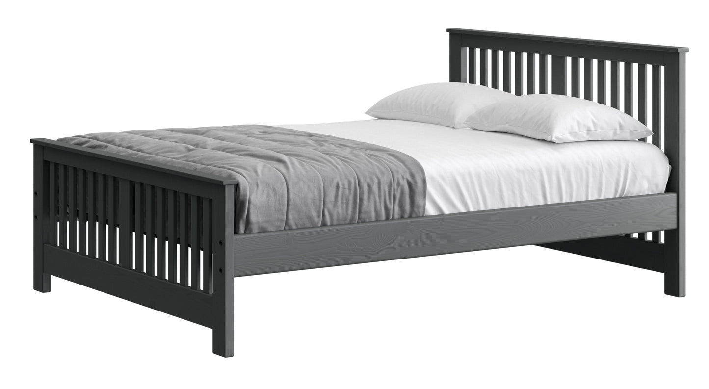 Shaker Bed 36" Headboard & 22"Footboard